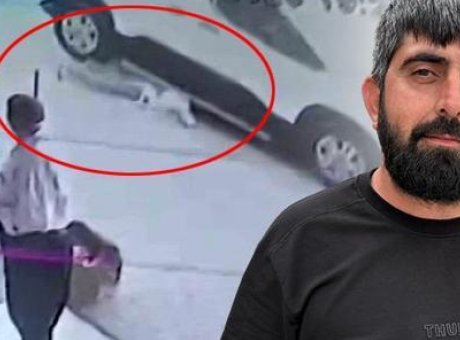 Son anda kurtarıldı! Aracın altındaki &ccedil;ocuk, terliğini almak i&ccedil;in tehlikeye girdi