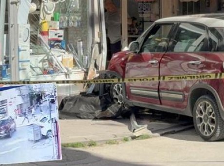 Ters Y&ouml;ne Giren Ara&ccedil; Gen&ccedil; Kadının Hayatına Mal Oldu: G&uuml;venlik Kamerası Kayıtları Şok Ediyor