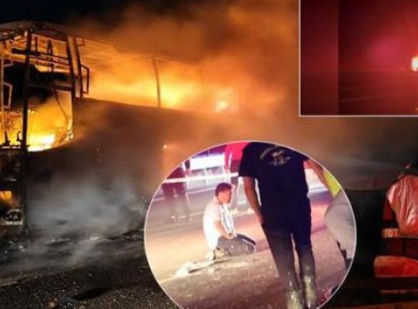 Alevlere Karışan Hayatlar: Denizli-Aydın Otoyolu’nda 8 Can Kaybı