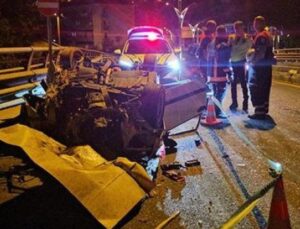 Kilimli’de Korkun&ccedil; Kaza: Otomobil Takla Attı, S&uuml;r&uuml;c&uuml; Ağır Yaralı