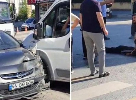 Sakarya’da Korkutan Kaza: Okul Servisi &Ccedil;ocuğa ve Ara&ccedil;ta &Ccedil;arpıverdi!