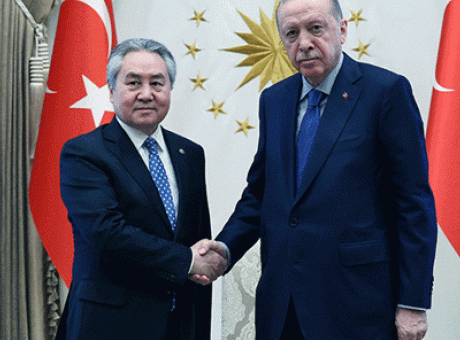 Cumhurbaşkanı Erdoğan, Kırgızistan Dışişleri Bakanı ile Kritik Toplantı Ger&ccedil;ekleştirdi