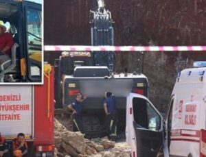 Denizli’de İnşaat Kazasında Şok: Operat&ouml;r Toprak Altında Kaldı!
