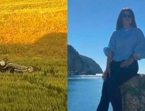 D&uuml;ğ&uuml;n Yolunda Korkun&ccedil; Kaza: Bir Can Gitti, Diğerinin Durumu Ciddi!