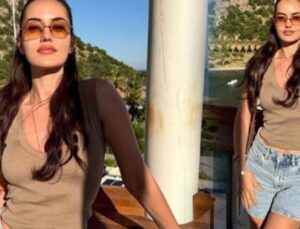 Fahriye Evcen&rsquo;in Tatil Pozları: &Uuml;nl&uuml; Oyuncunun Formu Hayranlarını Şaşırttı!