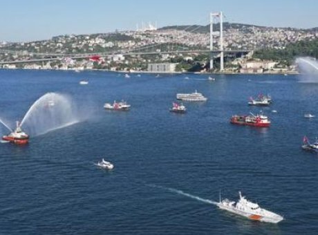 İstanbul Boğazı’nda 15 Temmuz&rsquo;un 10. Yılında Unutulmaz Deniz Korteji!