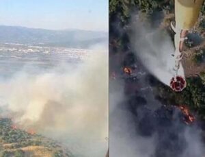 İzmir Ormanlarında Korkutan Yangın: Hava ve Kara Ekipleri Seferber Oldu!