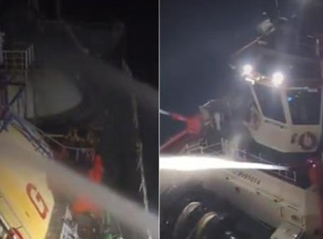 Karadeniz’de Dron Saldırısına Uğrayan LPG Tankeri: Kurtarma Operasyonu Başarıyla Tamamlandı