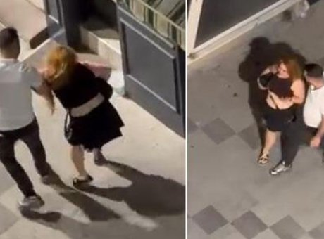 Korkun&ccedil; Anlar: Gen&ccedil; Kadının &Ccedil;ığlığı, Sokakta Dehşet Sa&ccedil;tı