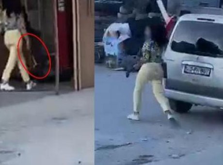 Sevgilisinin D&uuml;kkanında Dehşet Sa&ccedil;an Kadın! Olayın Ger&ccedil;ek Y&uuml;z&uuml;