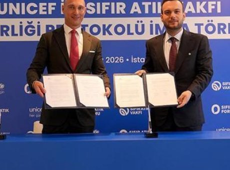 Sıfır Atık Vakfı ve UNICEF’ten &Ccedil;ocuklar İ&ccedil;in &Ccedil;arpıcı İş Birliği!