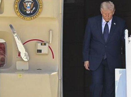 Trump’ın D&ouml;n&uuml;ş U&ccedil;ağı Şaşkınlık Yarattı: G&uuml;venlik Tehditleri Mi Var?