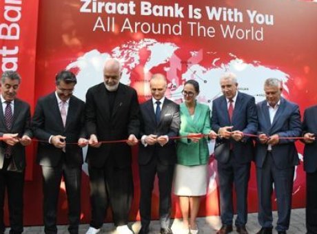 Ziraat Bankası'nın Balkanlara A&ccedil;ılan Yeni Kapısı: Tiran Şubesi Hizmete Girdi