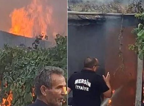 Alevlerin İ&ccedil;inde Kalan Aile: Mersin’de Şok Edici Olayın Ayrıntıları