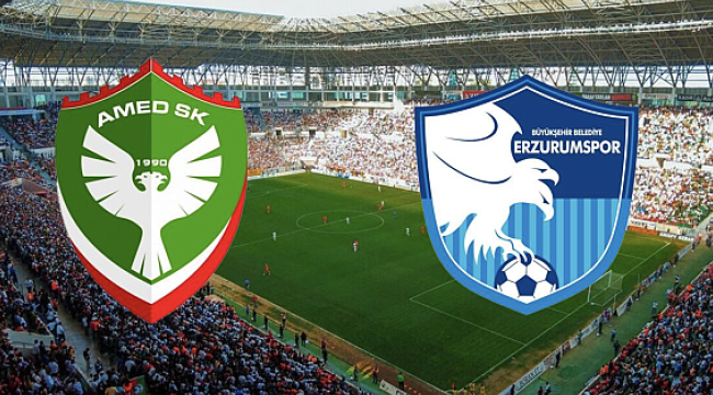 Amedspor ile Erzurumspor’un &Ccedil;arpıcı Ma&ccedil;ında Her Şey Hazır: Yayın Bilgileri!