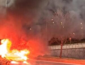 Gece Yarısı Dehşeti: LPG Tankı Patlayan Ara&ccedil; Alev Alev Yandı!