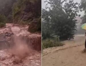 Giresun’u Vuran Şiddetli Yağışlar: Dereler Taştı, Ulaşım Fel&ccedil; Oldu!