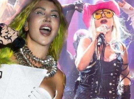 Hande Yener’in Şaşırtan Yeni İmajı: Uzun Sarı Sa&ccedil;lar ve Dev G&ouml;zl&uuml;kler Sahnede!