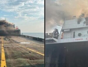 Karadeniz’de T&uuml;rk Gemiye Dron Saldırısı: 3 Yaralı, Yangın Devam Ediyor!