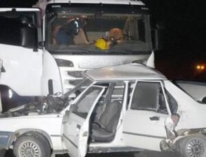 Kastamonu’da İki Hayat Kaybı: TIR-Automobil &Ccedil;arpışmasının Korkun&ccedil; Sonucu