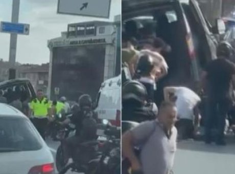 K&uuml;&ccedil;&uuml;k&ccedil;ekmece’de &Ccedil;ocukların Olduğu Ara&ccedil;ta Feci Kaza: 13 Yaralı!
