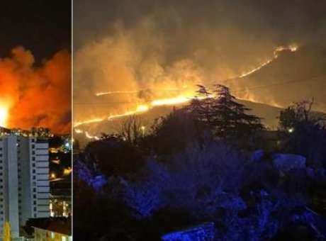Mamak’ta Flaş Yangın: İtfaiye Ekipleri Yangına Anında M&uuml;dahale Ediyor!