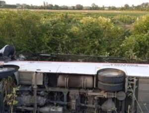 Samsun’da Otob&uuml;s Devrildi: 21 Yaralı ve Sonrasındaki Kaos!