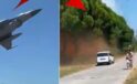 Yalova’da F-16 Kaza Anı: Pilotun Hayatta Kalma M&uuml;cadelesi Kamerada