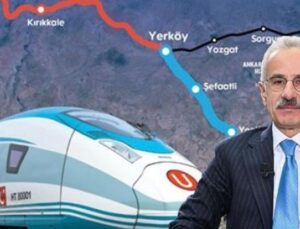 Yerk&ouml;y-Kayseri Y&uuml;ksek Hızlı Tren Projesiyle Seyahat S&uuml;resi 1 Saat 45 Dakikaya İniyor!